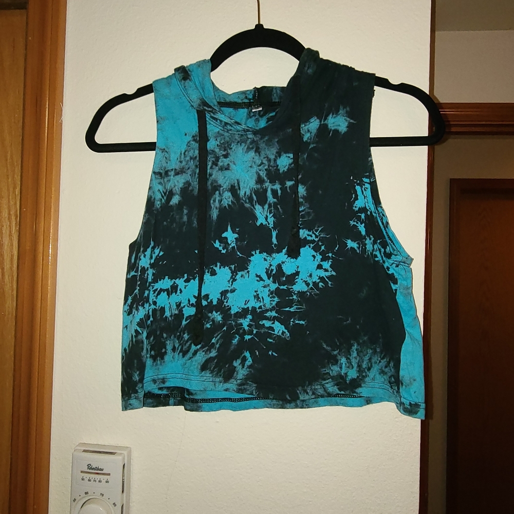 Tie dye crop top